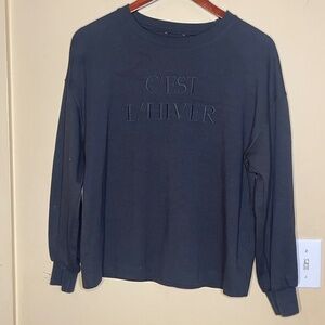 Massimo Dutti Black Sweater